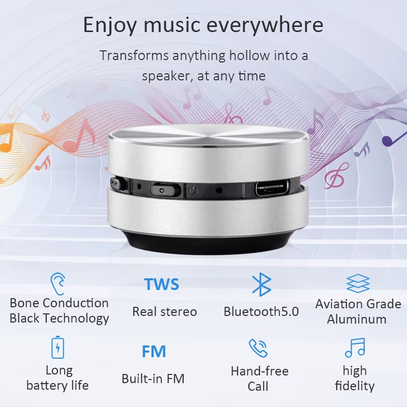 Bone Conduction Bluetooth  Speaker