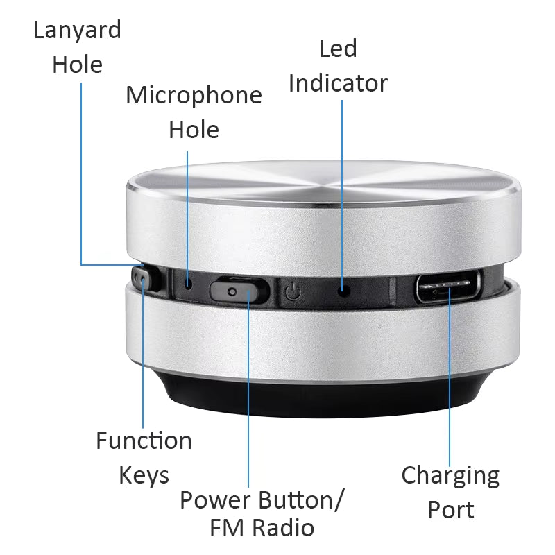 Bone Conduction Bluetooth  Speaker